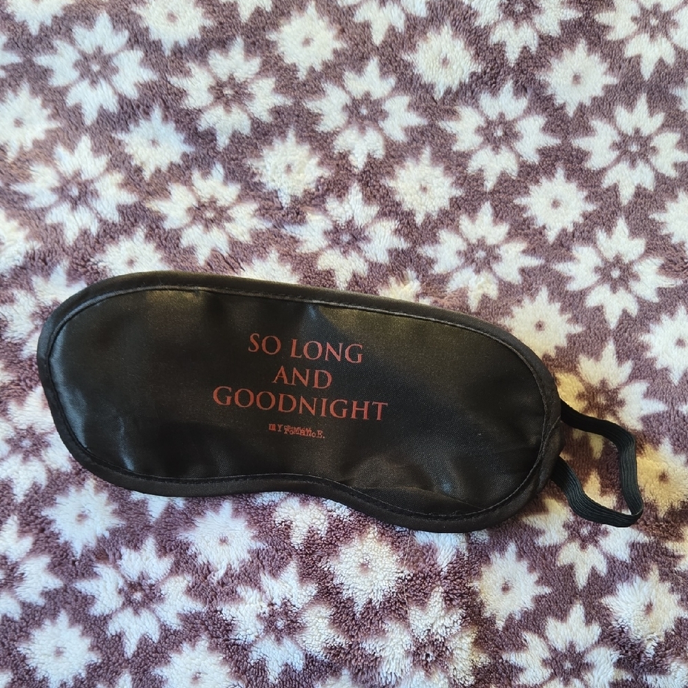 My Chemical Romance Sleep Mask